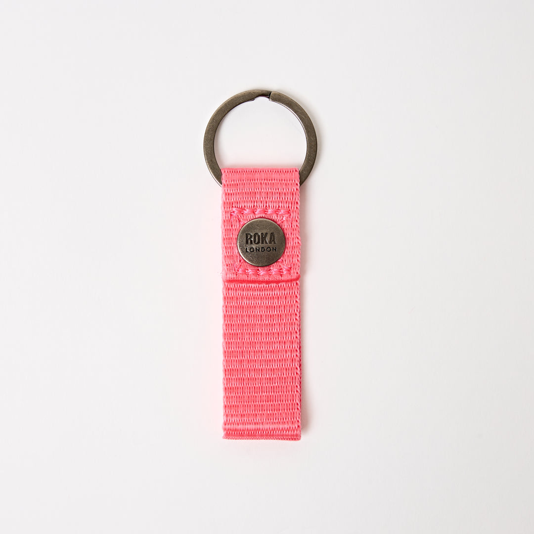Portland Keyring in Pink Lemonade