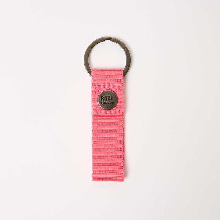 Portland Keyring in Pink Lemonade
