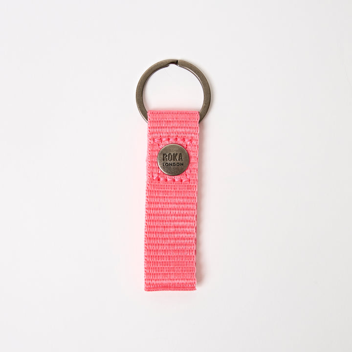 Portland Keyring in Pink Lemonade
