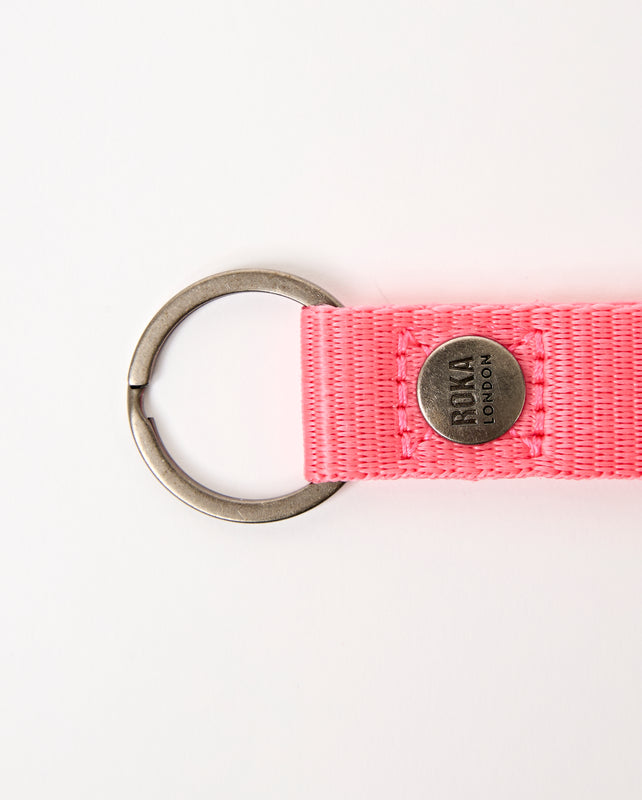 Portland Keyring in Pink Lemonade