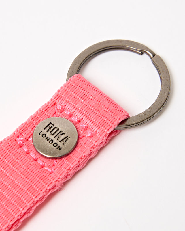 Portland Keyring in Pink Lemonade