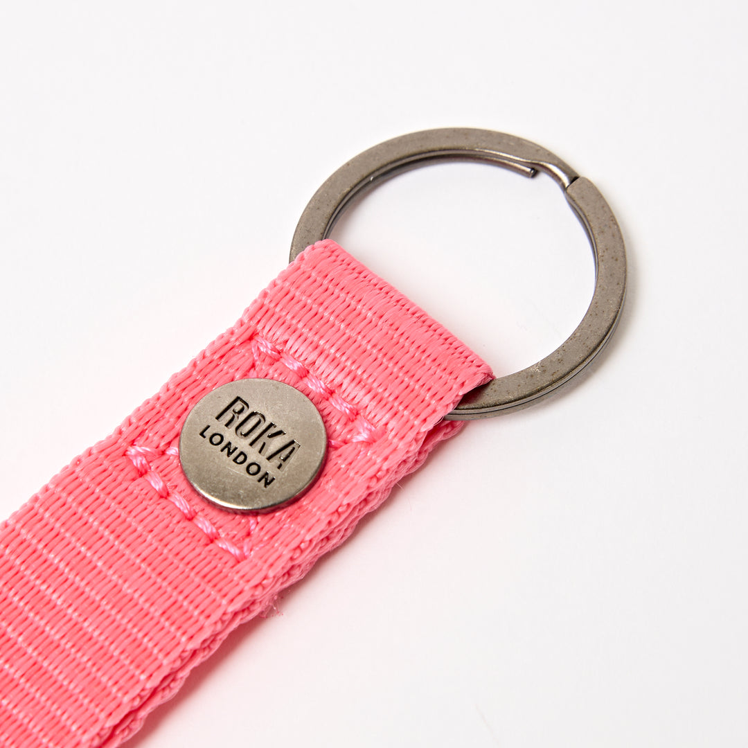 Portland Keyring in Pink Lemonade
