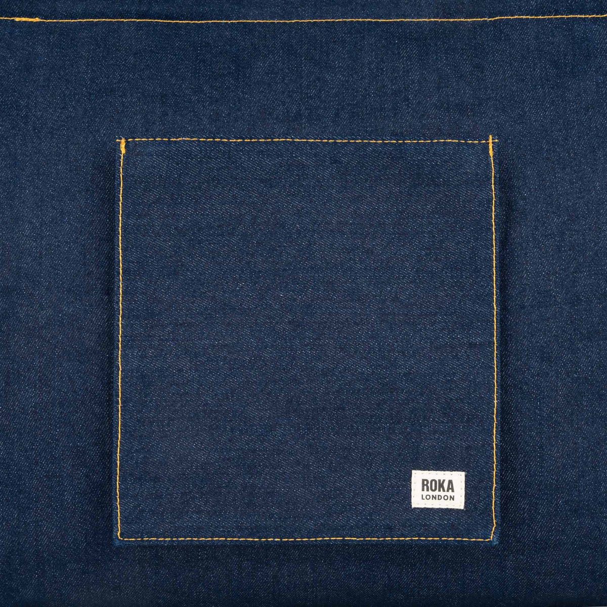 Portobello Tote Bag in Dark Wash Denim