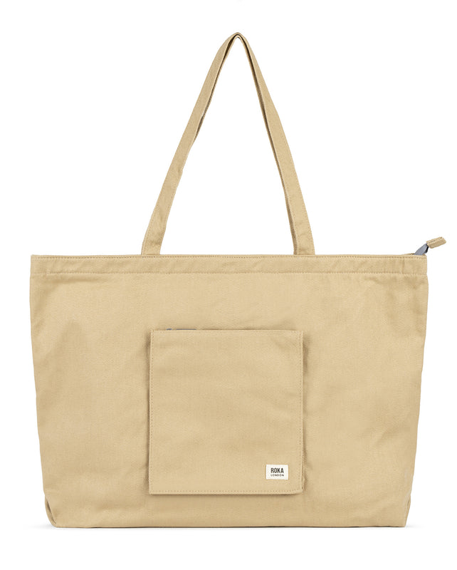 Portobello Tote Bag in Khaki