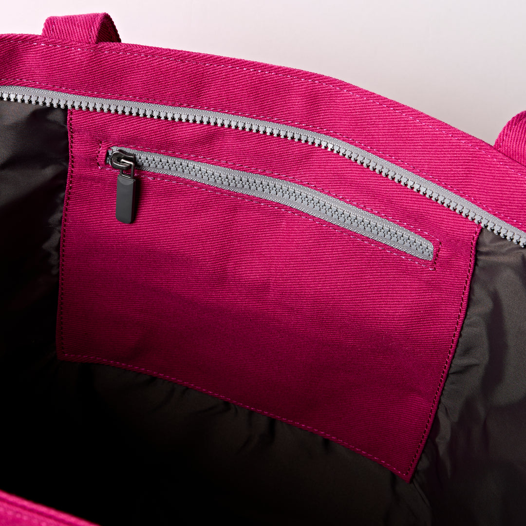 Portobello Tote Bag in Granita Red