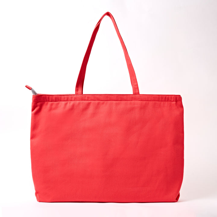 Portobello Tote Bag in Scarlet