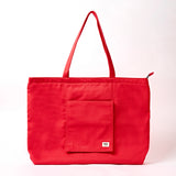 Portobello Tote Bag in Scarlet