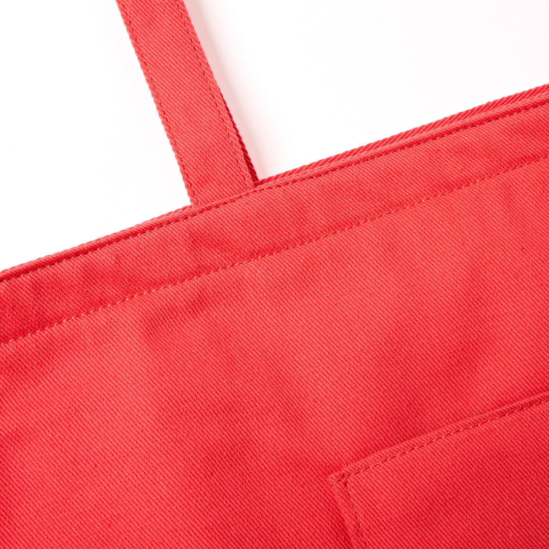 Portobello Tote Bag in Scarlet