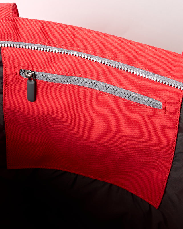 Portobello Tote Bag in Scarlet