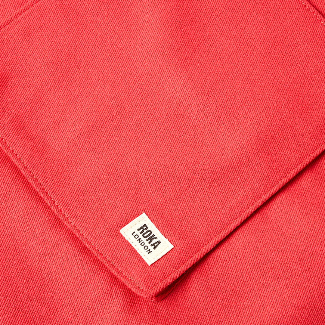 Portobello Tote Bag in Scarlet