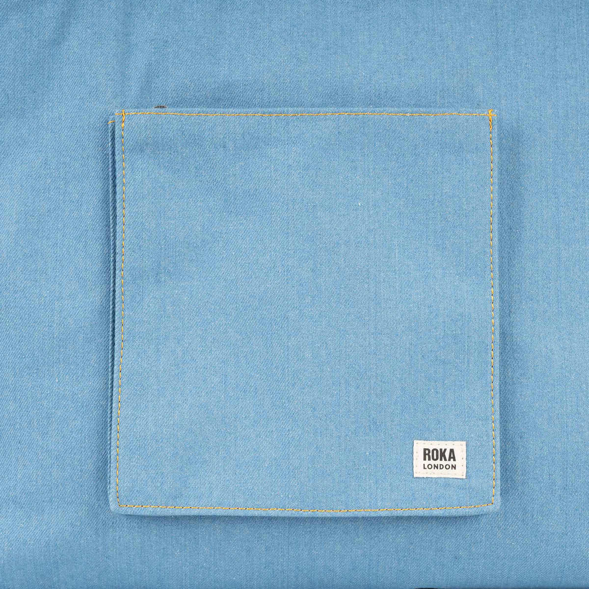 Portobello Tote Bag in Light Wash Denim