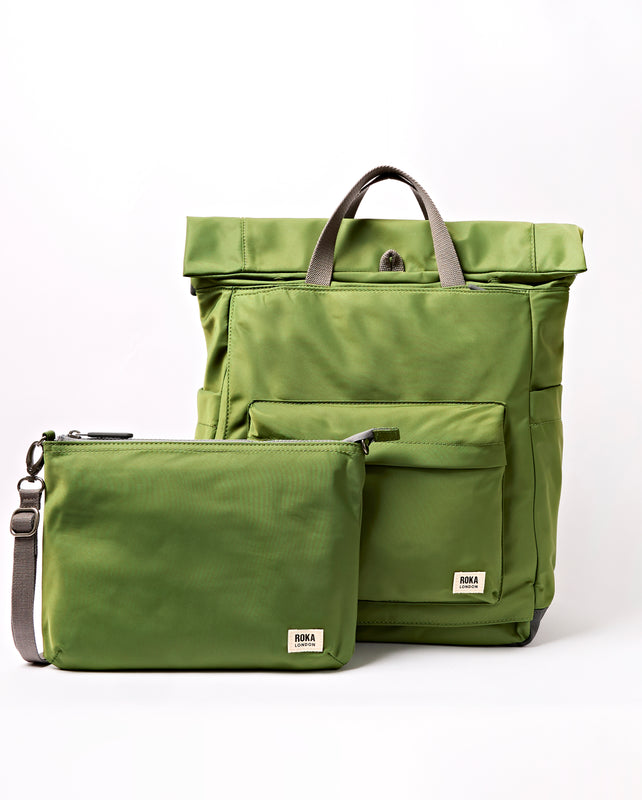Primrose Baby Changing Bag in Avocado