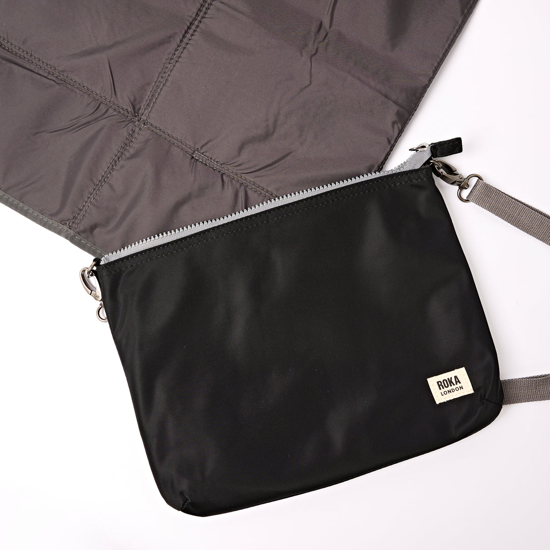 Primrose Baby Changing Bag in Black