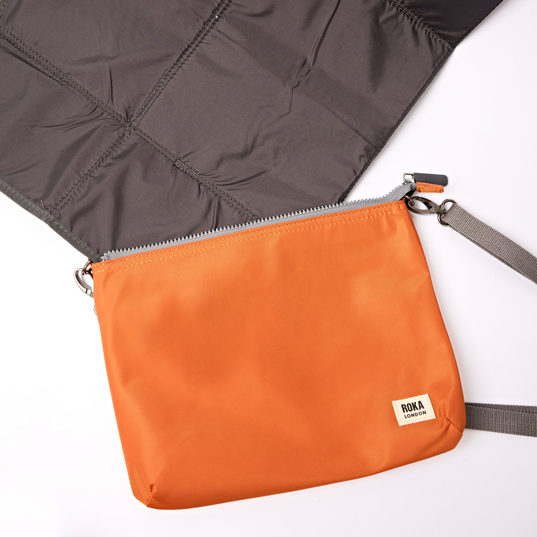 Primrose Baby Changing Bag in Burnt Orange