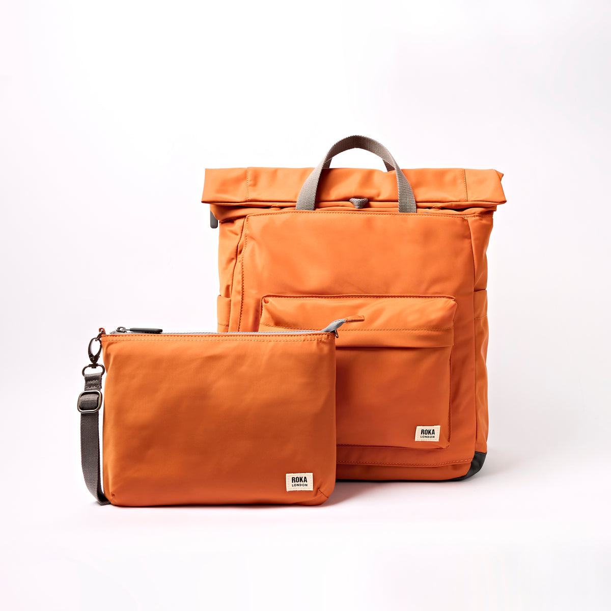 Primrose Baby Changing Bag in Burnt Orange