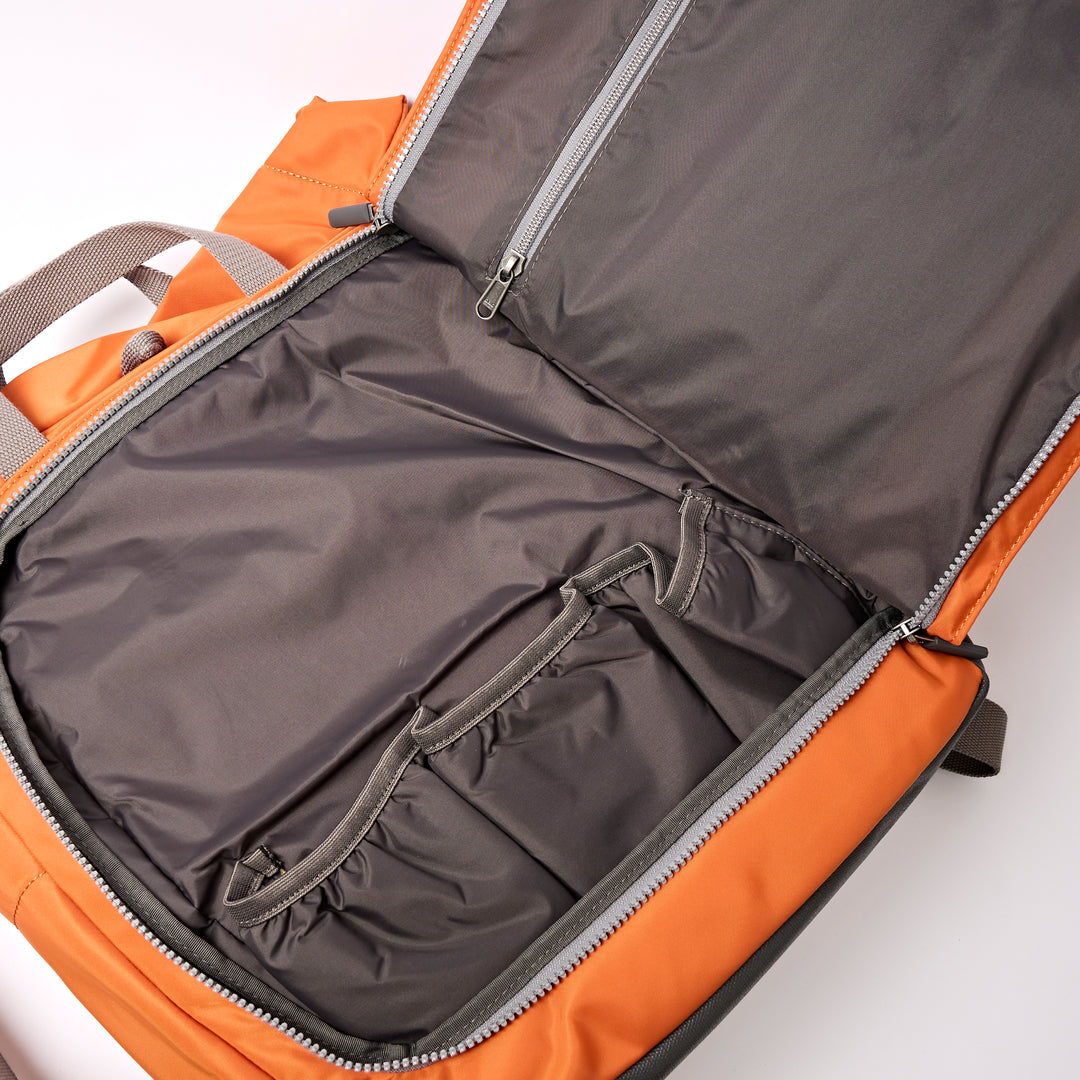 Primrose Baby Changing Bag in Burnt Orange