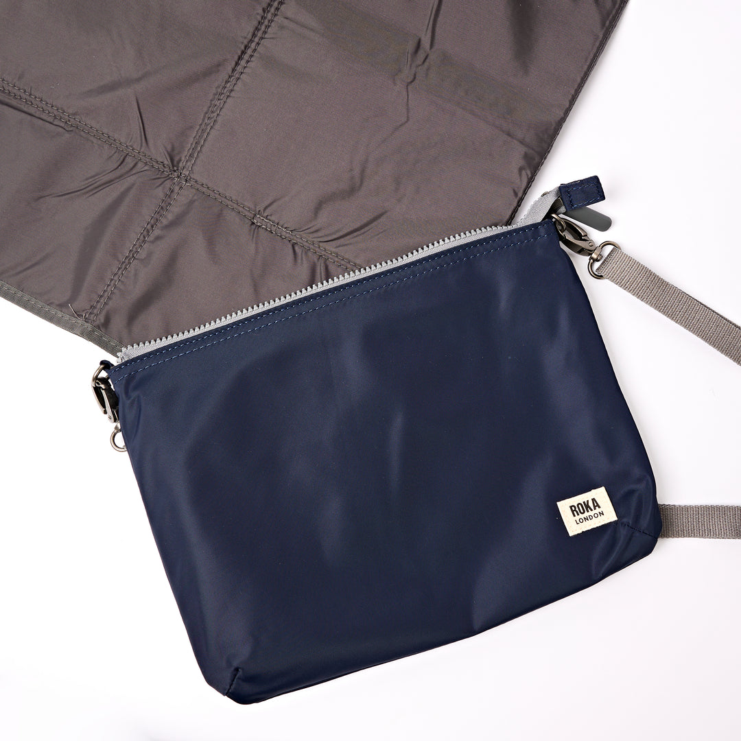 Primrose Baby Changing Bag in Midnight