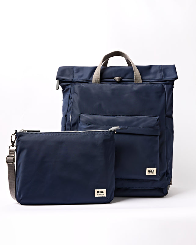 Primrose Baby Changing Bag in Midnight