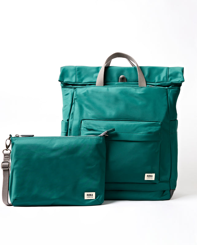 Primrose Baby Changing Bag in Teal