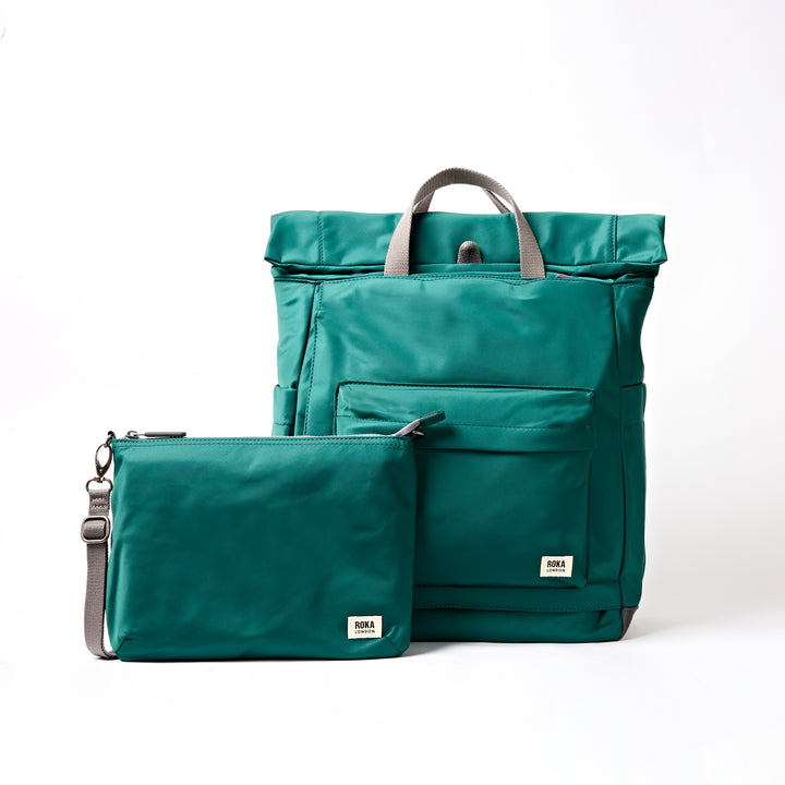 Primrose Baby Changing Bag in Teal