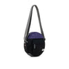 Creative Waste Paddington Crossbody Bag in Black/Mulberry