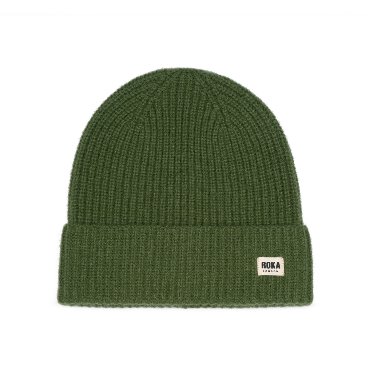 Shard Cashmere Beanie Hat Avocado