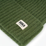Shard Cashmere Beanie Hat in Avocado