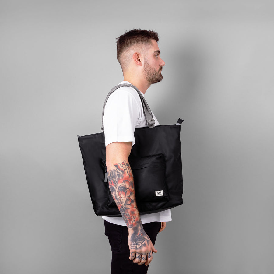 TRAFALGAR SIZE GUIDE | RECYCLED TOTE | ROKA LONDON – ROKA London