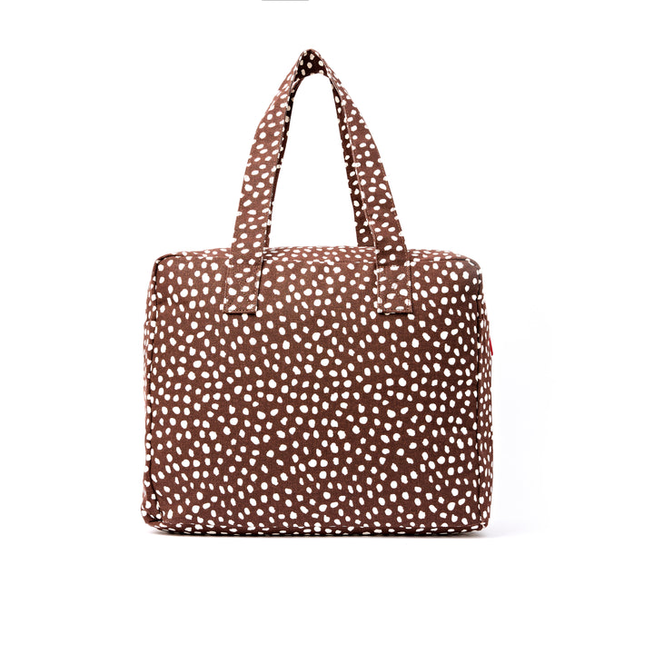 Sloane Shoulder Bag in Brown Spot