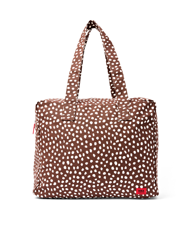 Sloane Shoulder Bag in Brown Spot