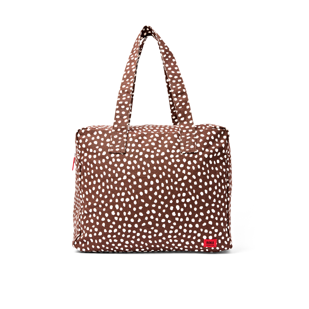 Sloane Shoulder Bag in Brown Spot