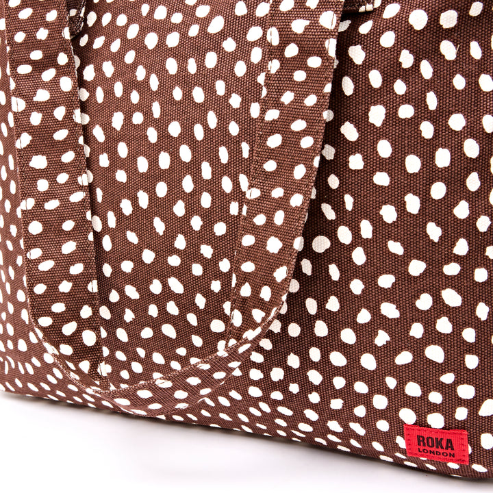 Sloane Shoulder Bag in Brown Spot