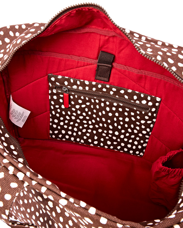 Sloane Shoulder Bag in Brown Spot
