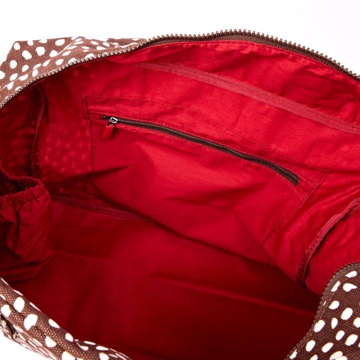Sloane Shoulder Bag in Brown Spot