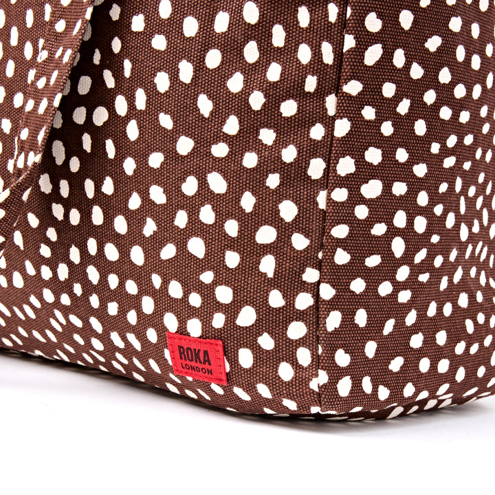 Sloane Shoulder Bag in Brown Spot