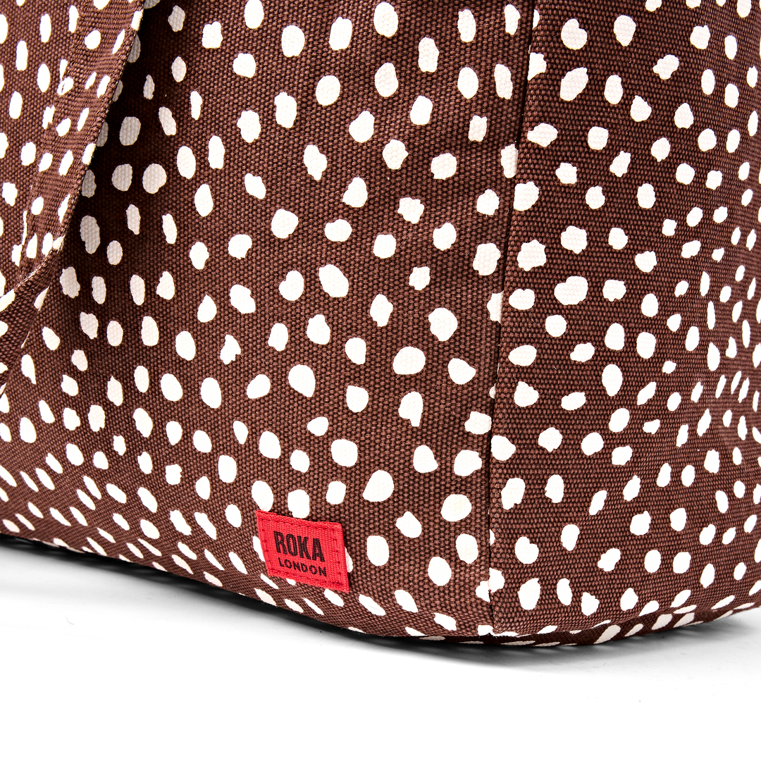 Sloane Shoulder Bag in Brown Spot