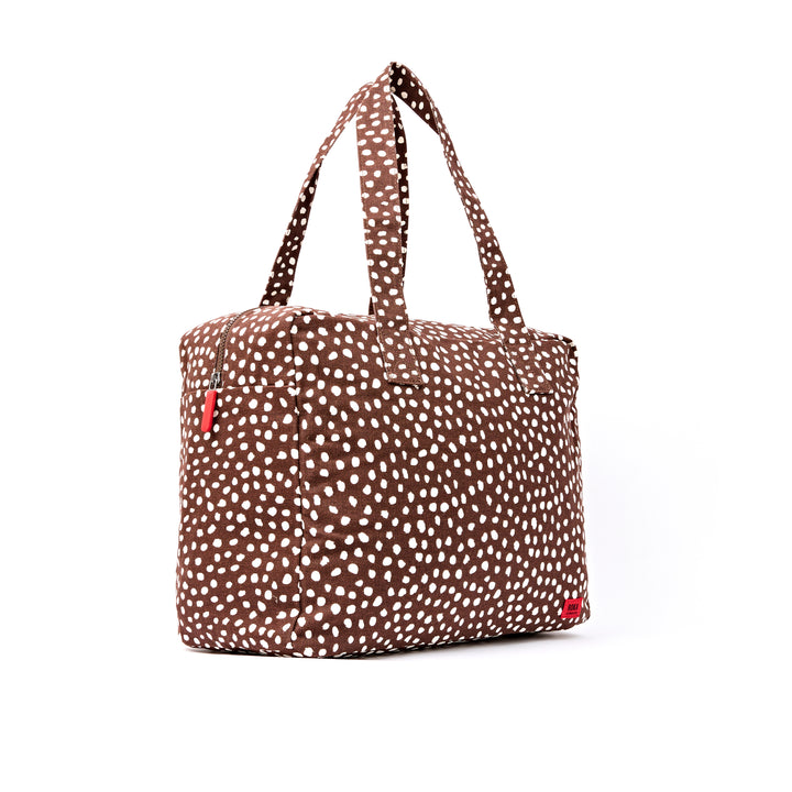 Sloane Shoulder Bag in Brown Spot