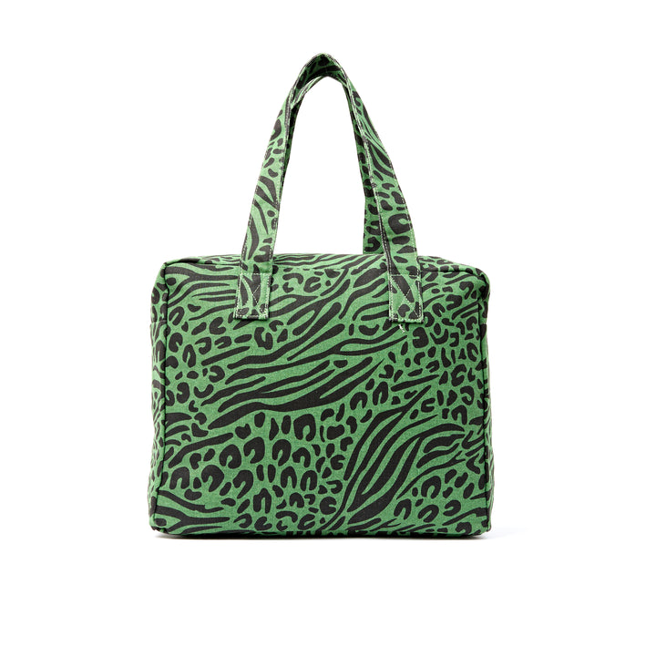 Sloane Shoulder Bag in Animal Artichoke