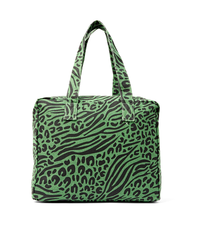 Sloane Shoulder Bag in Animal Artichoke