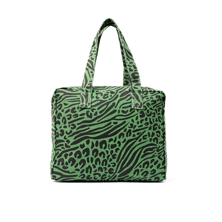 Sloane Shoulder Bag in Animal Artichoke