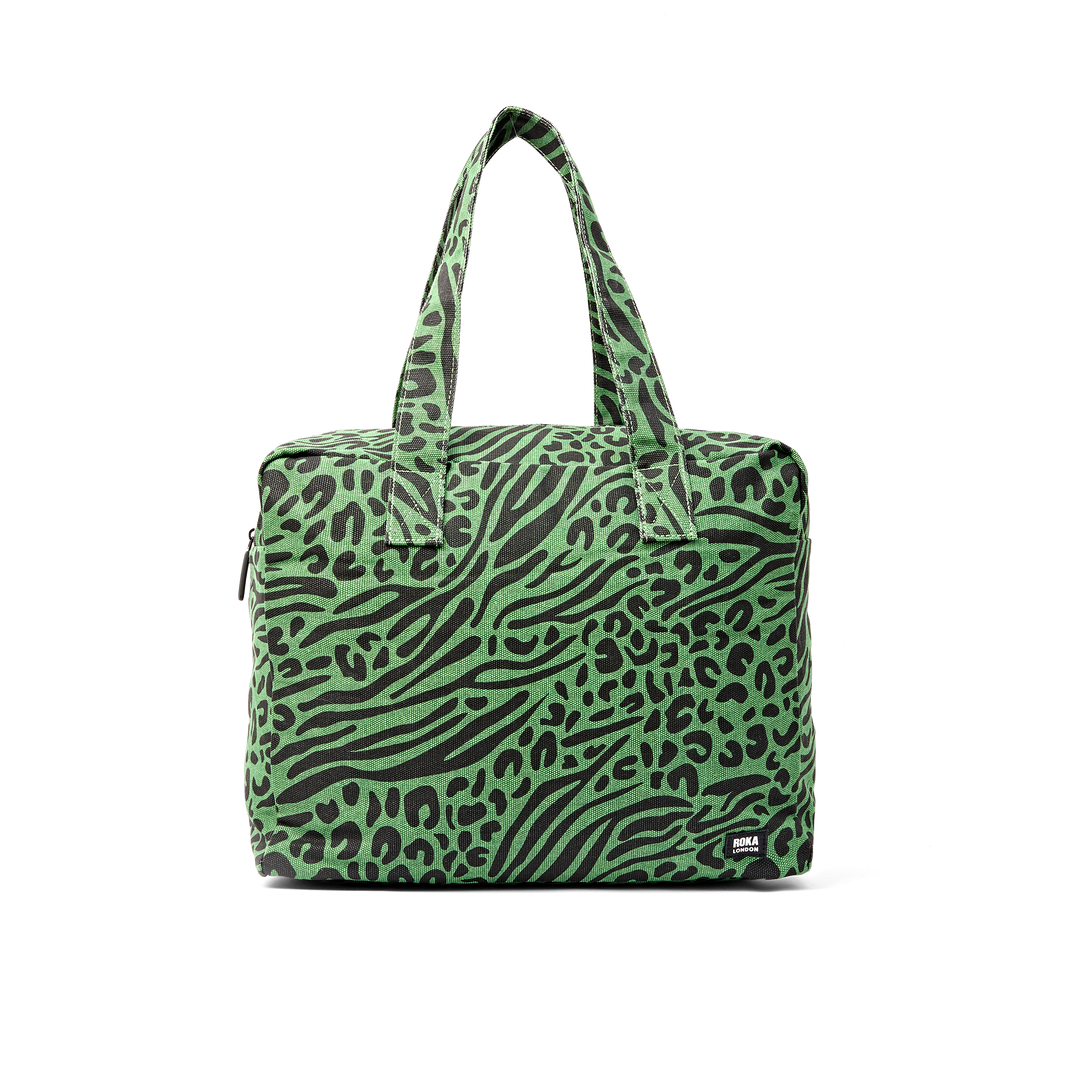 Sloane Shoulder Bag in Animal Artichoke