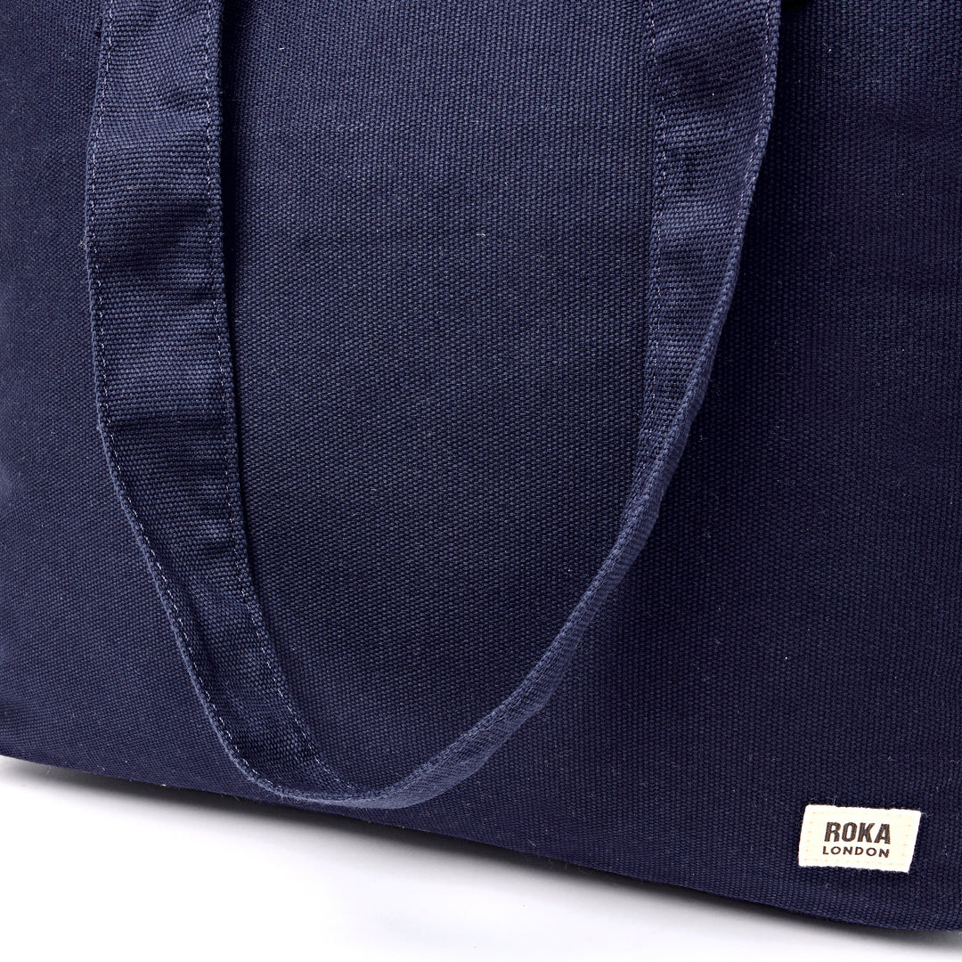 Sloane Shoulder Bag in Navy Blue