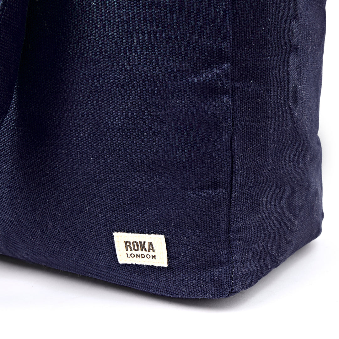 Sloane Shoulder Bag in Navy Blue