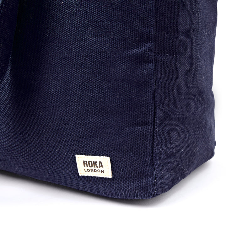 Sloane Shoulder Bag in Navy Blue
