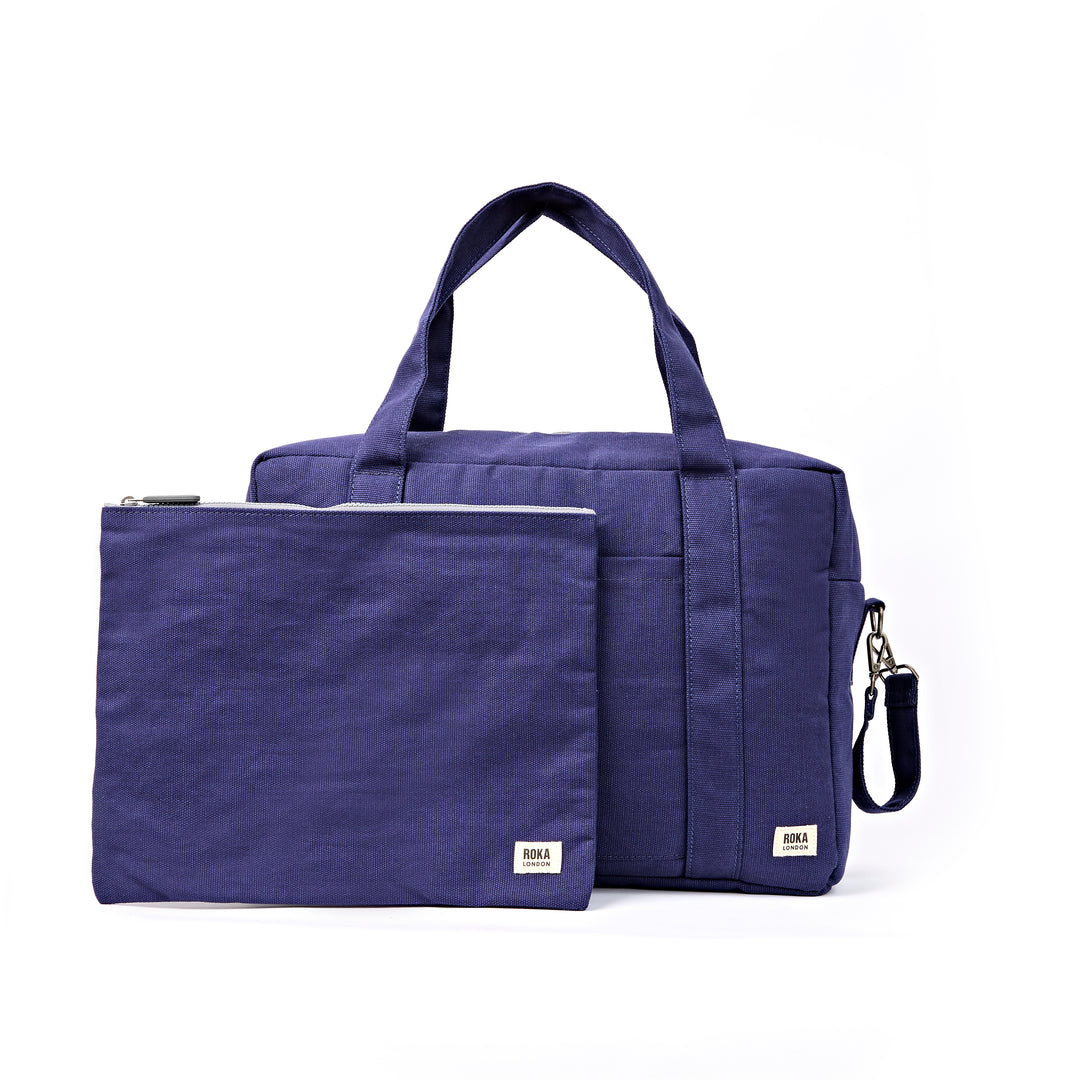 Somerset Shoulder Bag in Navy Blue