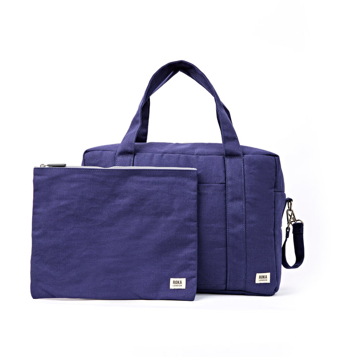 Somerset Shoulder Bag in Navy Blue
