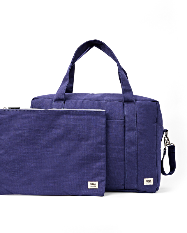 Somerset Shoulder Bag in Navy Blue