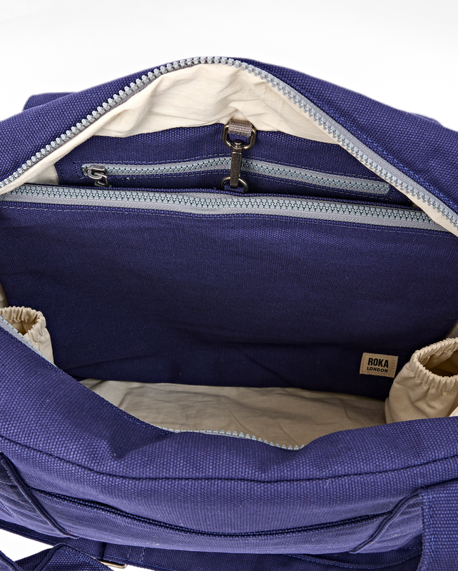 Somerset Shoulder Bag in Navy Blue