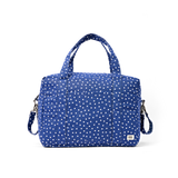 Somerset Shoulder Bag in Navy Polka