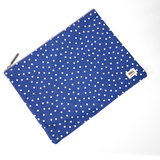 Somerset Shoulder Bag in Navy Polka